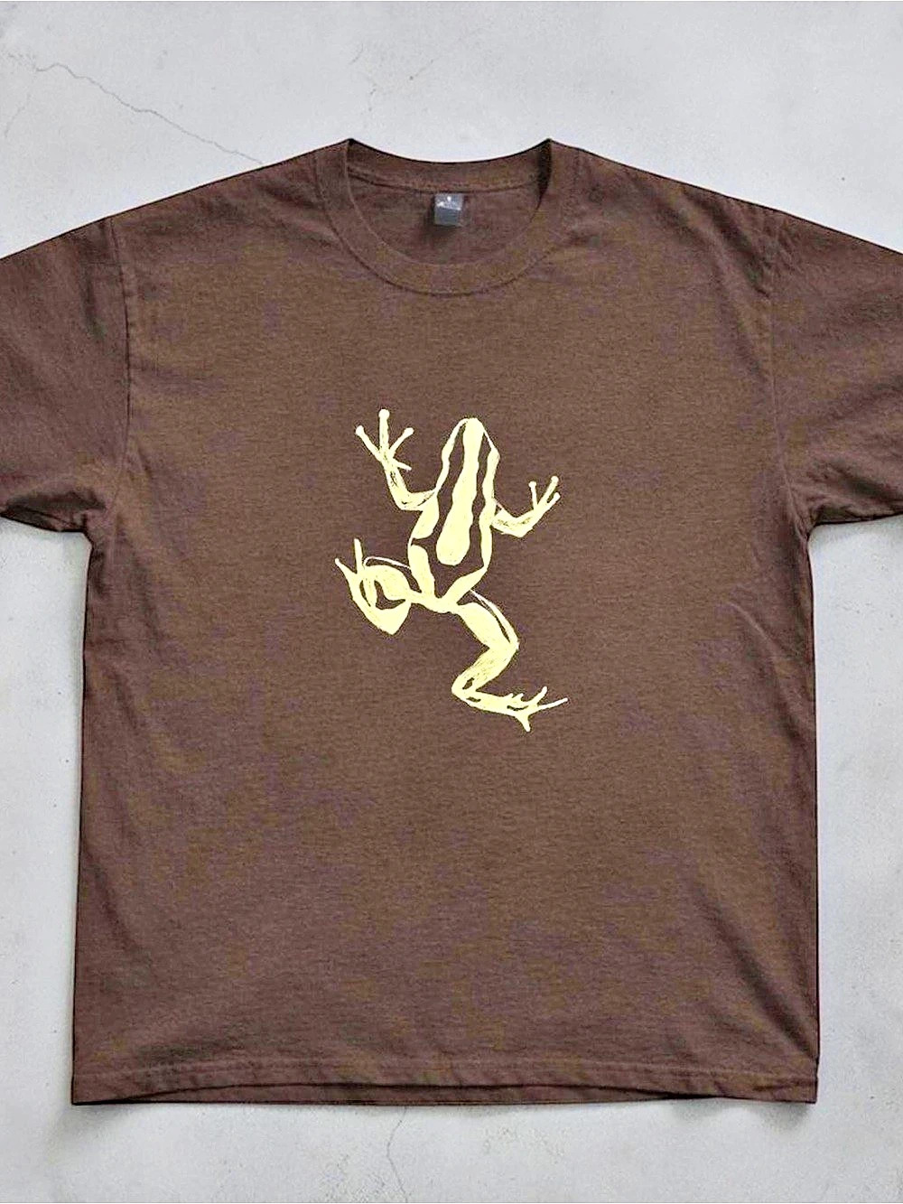 Gildan Heavy Cotton 5000 Graphic Tee Brown